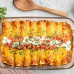 Cream Cheese Chicken Enchiladas