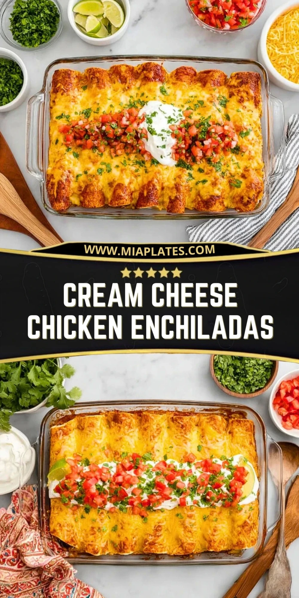 Cream Cheese Chicken Enchiladas (2)