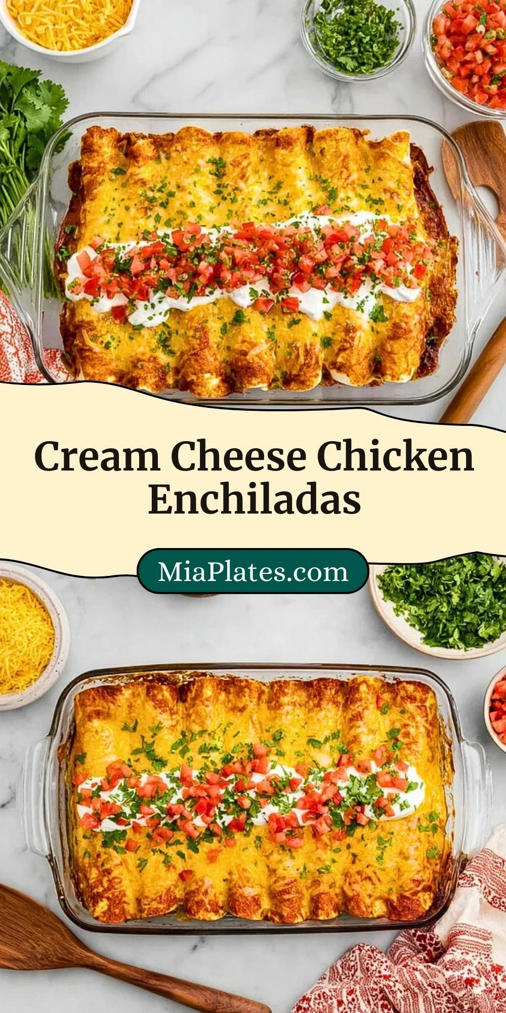 Cream Cheese Chicken Enchiladas (3)