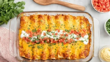 Cream Cheese Chicken Enchiladas
