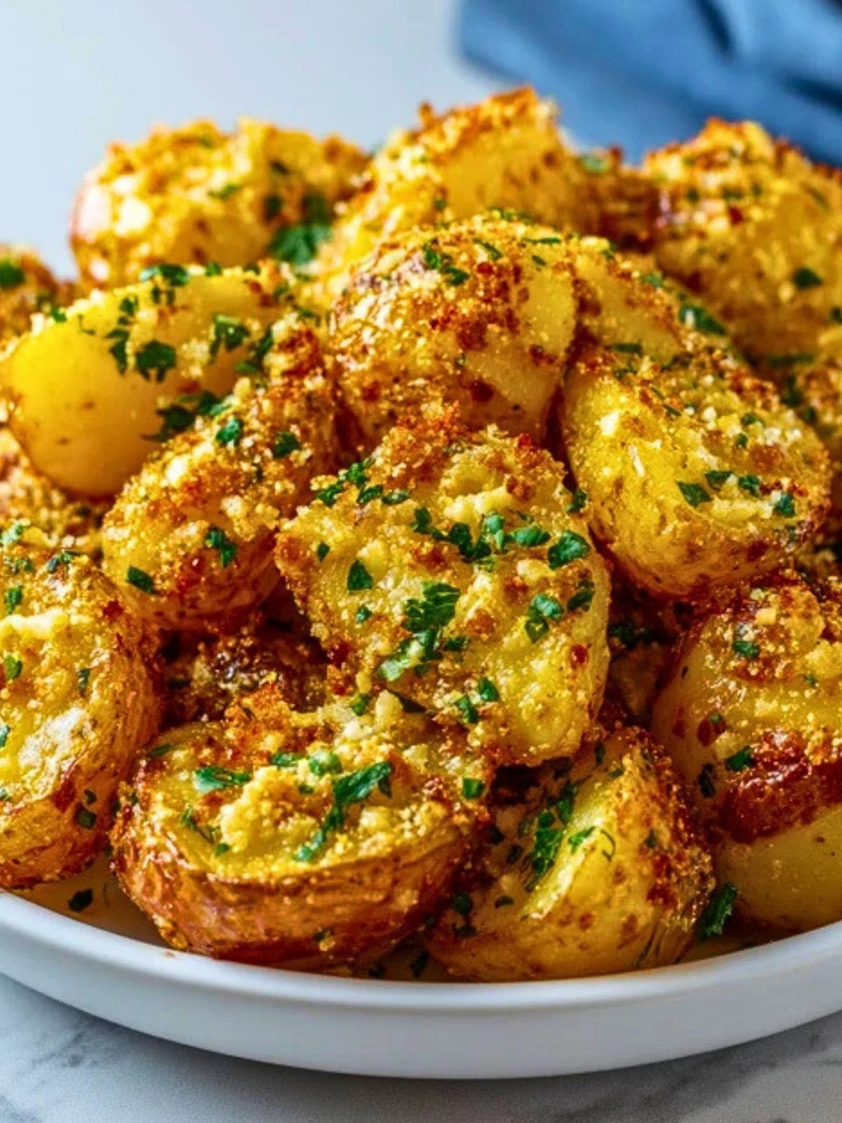 Crispy Cheesy Garlic Potatoes (1)