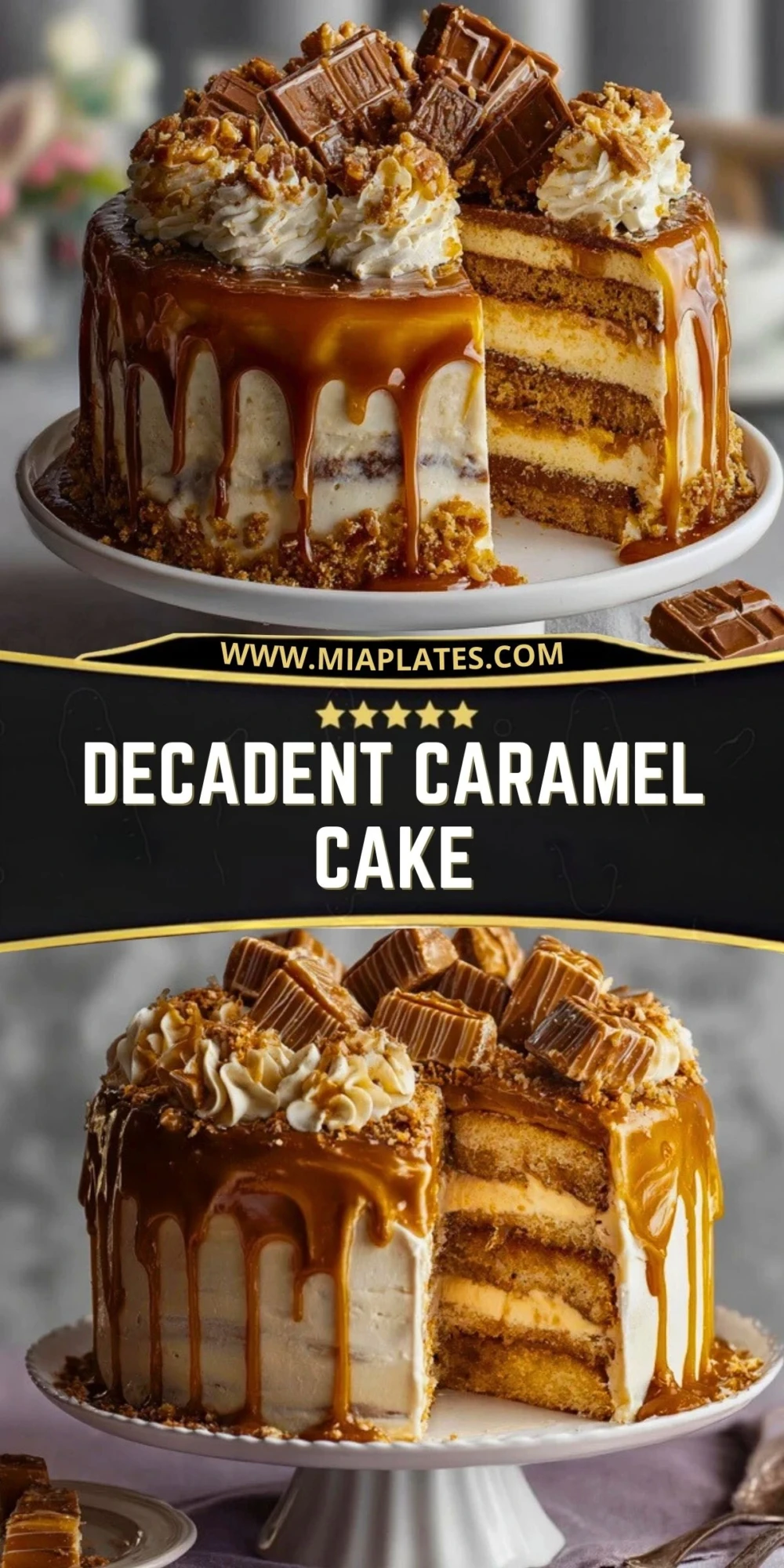 Decadent Caramel Cake (2)
