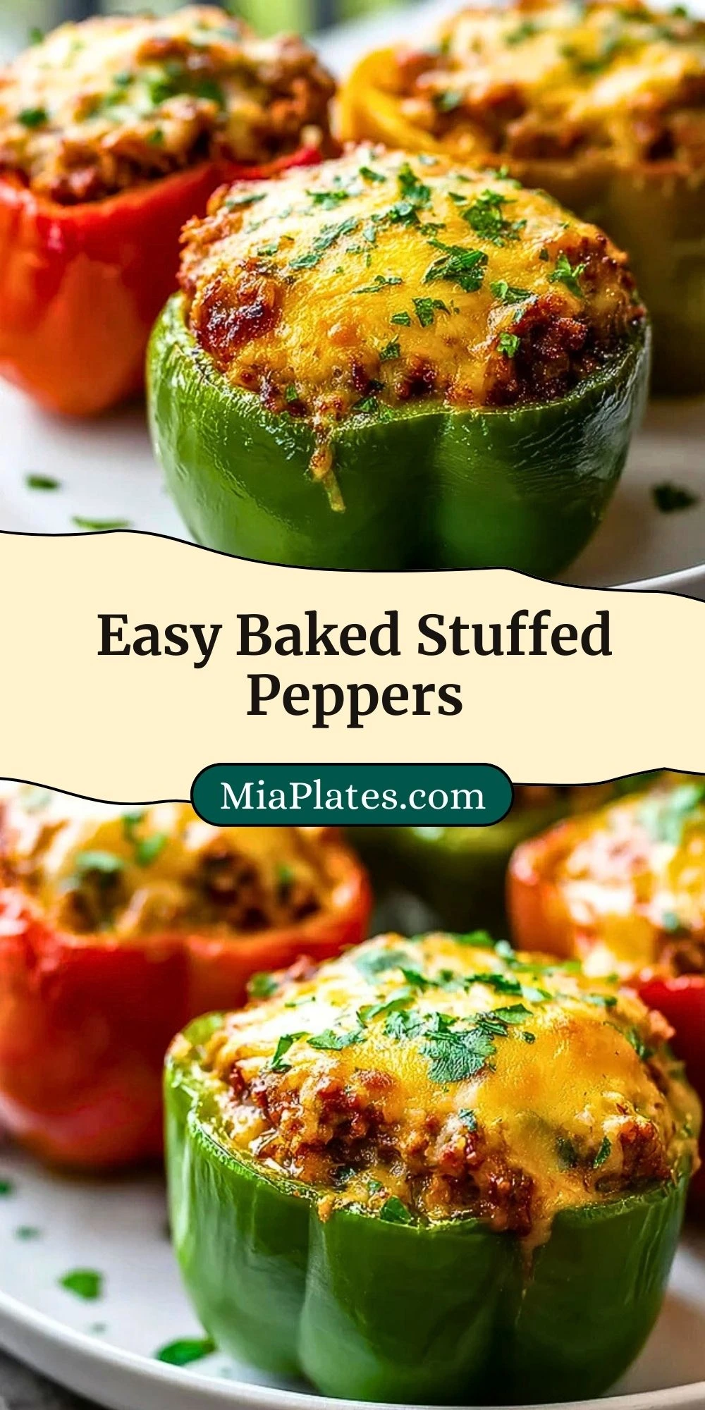 Easy Baked Stuffed Peppers (2)