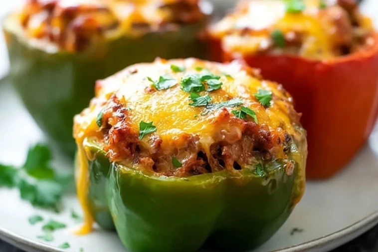 Easy Baked Stuffed Peppers