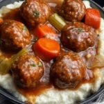 Easy Frozen Meatball Pot Roast