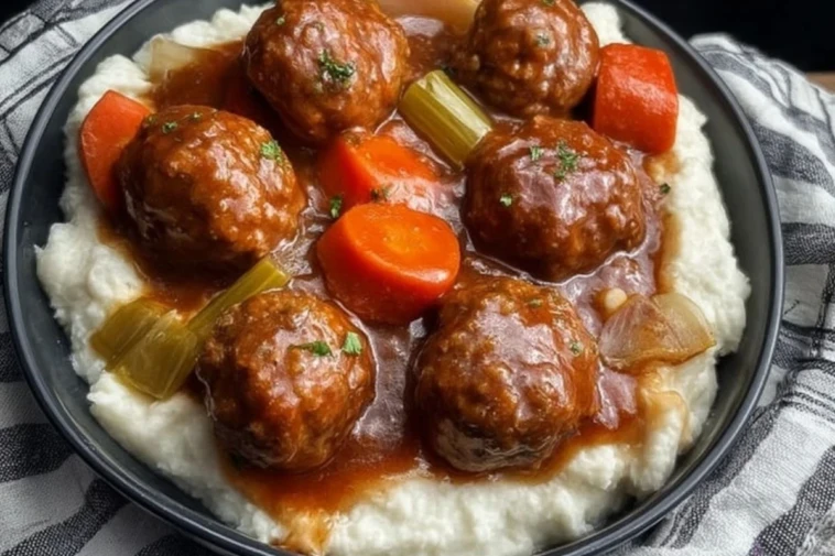 Easy Frozen Meatball Pot Roast