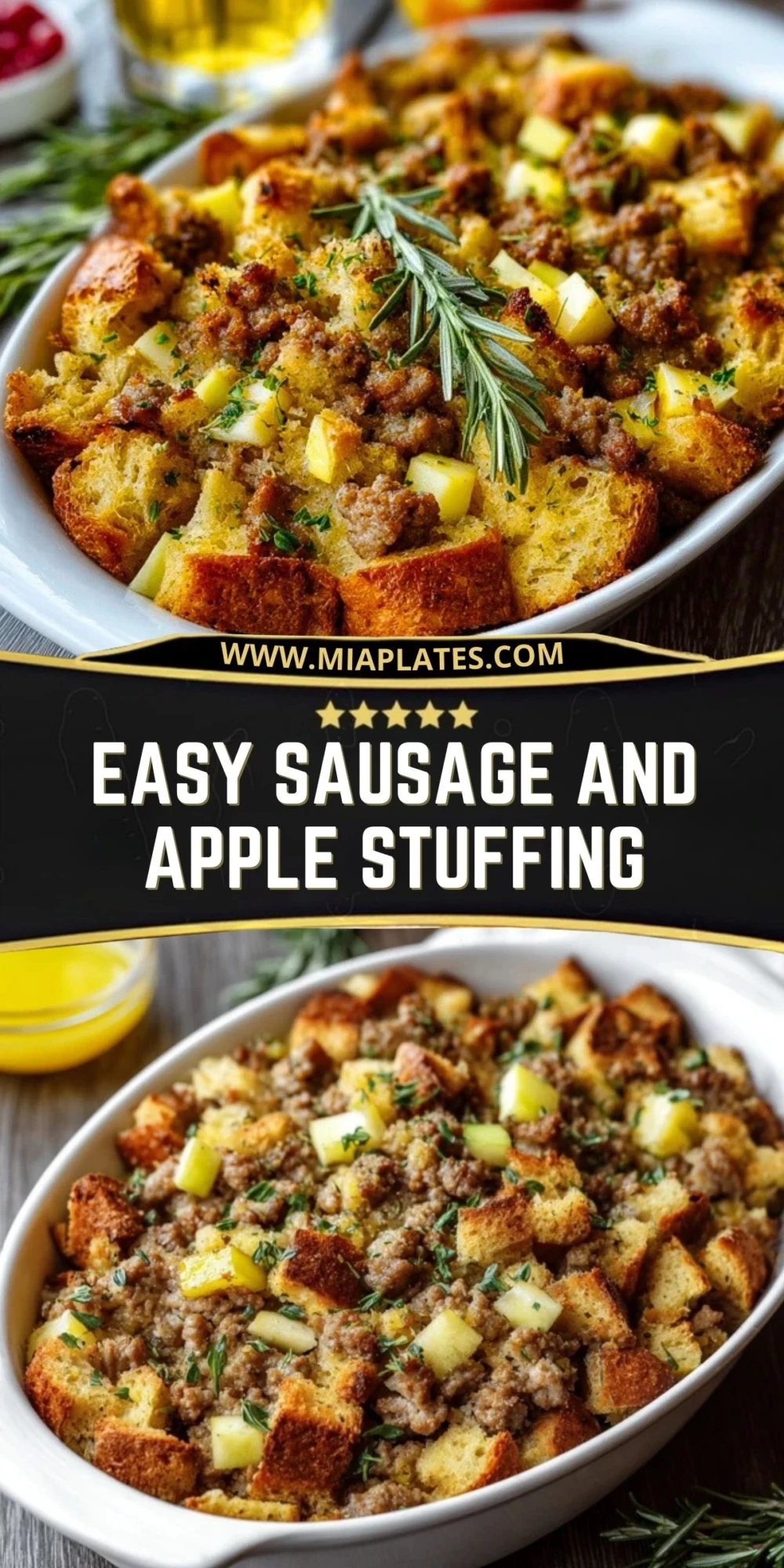 Easy Sausage and Apple Stuffing (2)