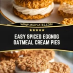 Easy Spiced Eggnog Oatmeal Cream Pies (2)