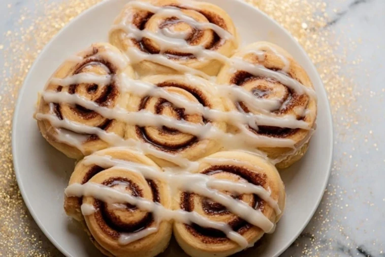 Eggnog Cinnamon Rolls