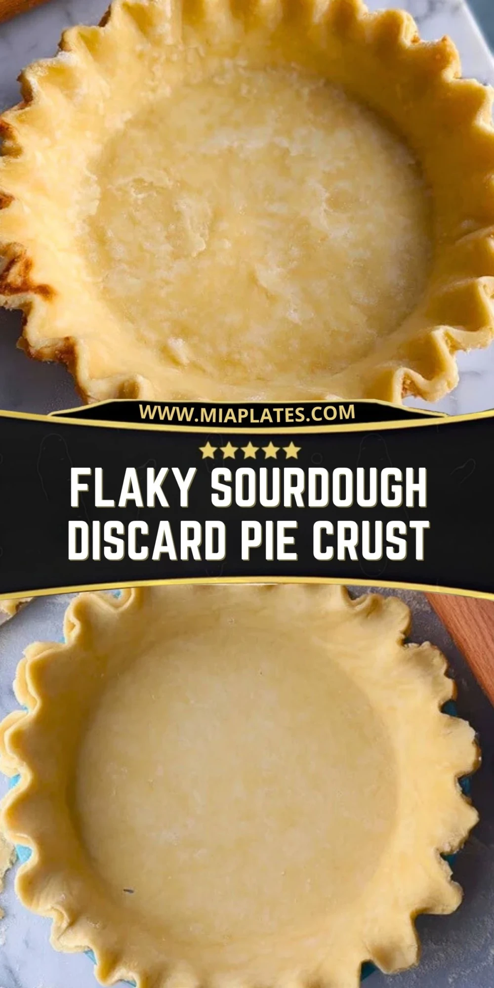Flaky Sourdough Discard Pie Crust (2)