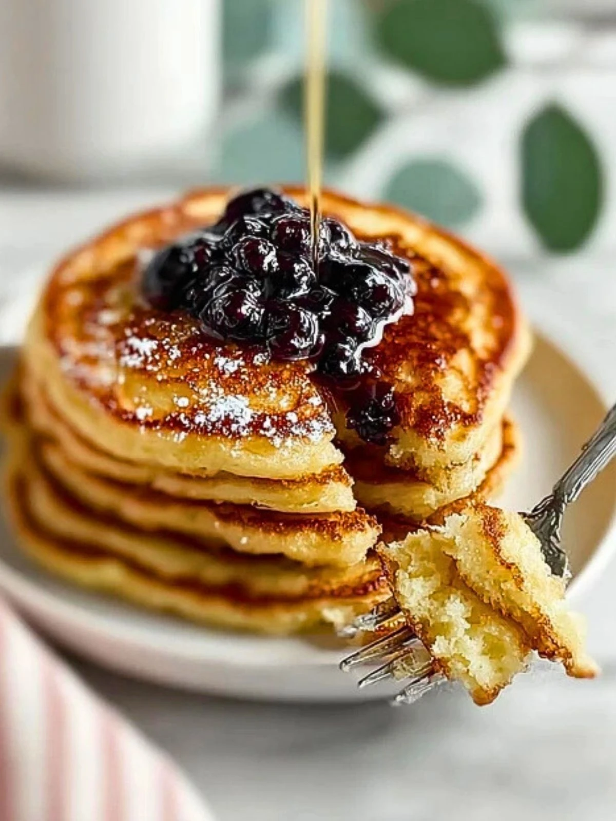Fluffy Cottage Cheese Pancakes (1)