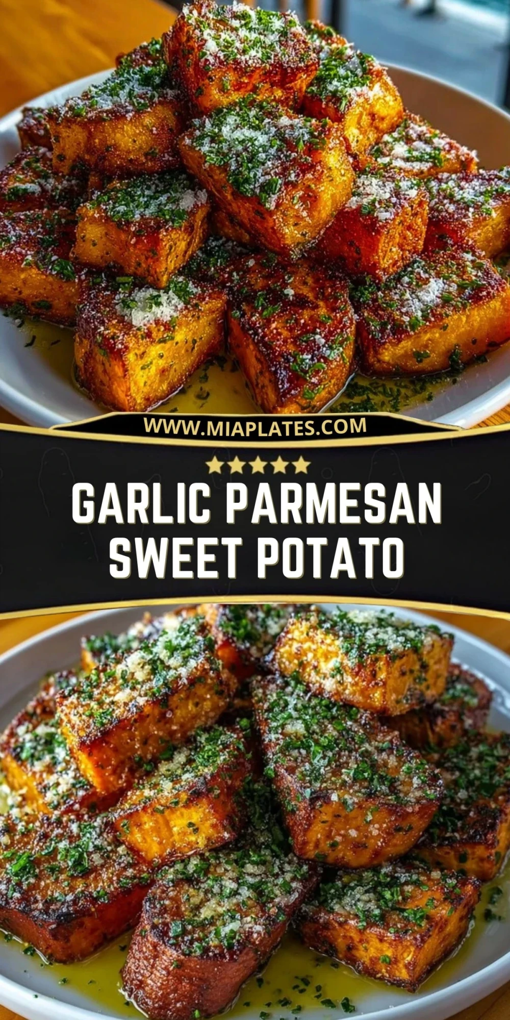 Garlic Parmesan Sweet Potato (2)