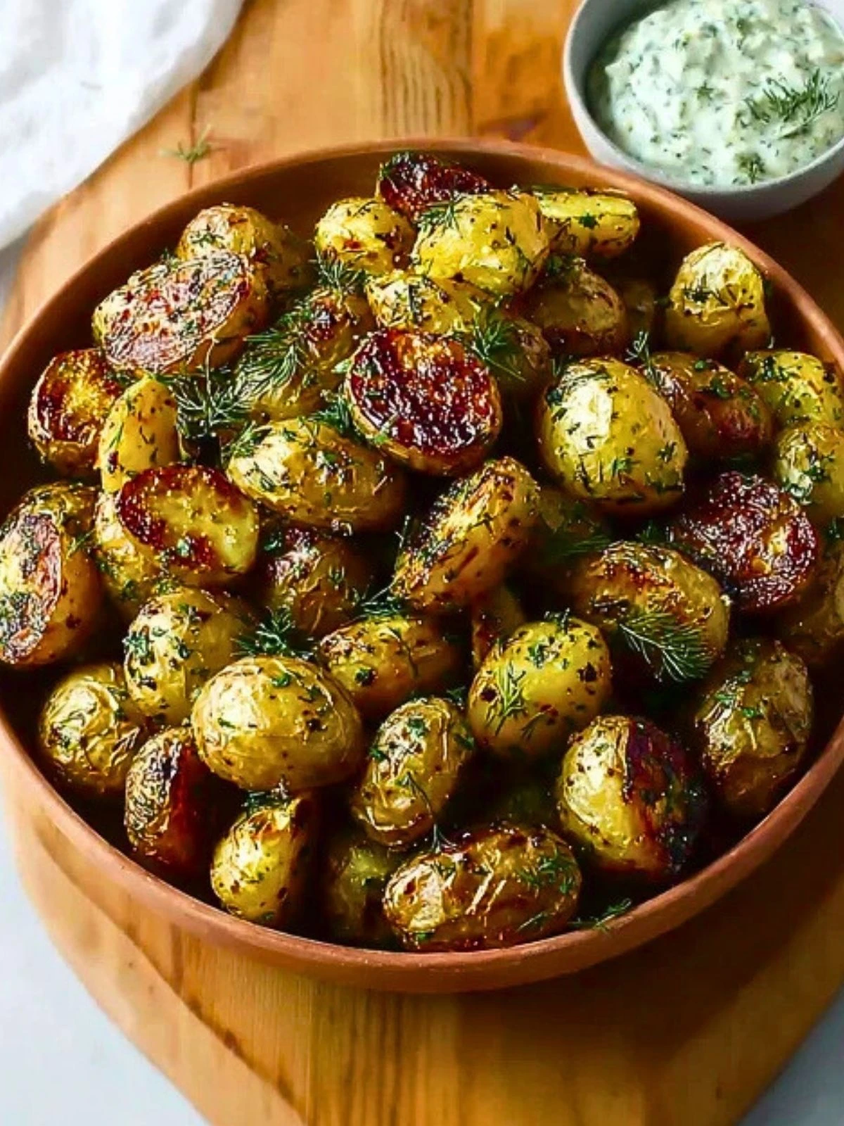Golden Herb Roasted Baby Potatoes (1)