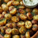 Golden Herb Roasted Baby Potatoes