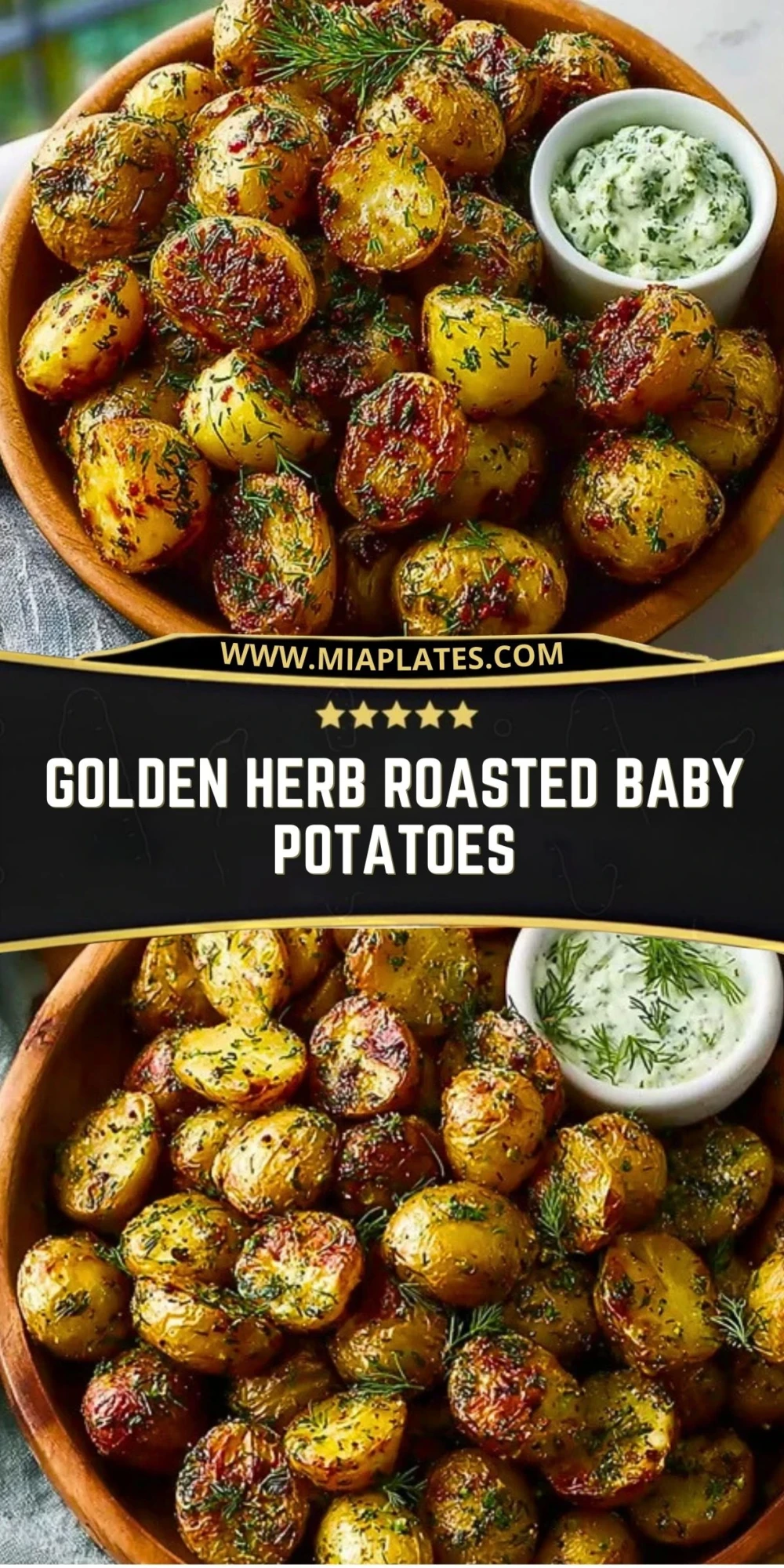 Golden Herb Roasted Baby Potatoes (2)