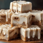 Homemade Cinnamon Roll Fudge