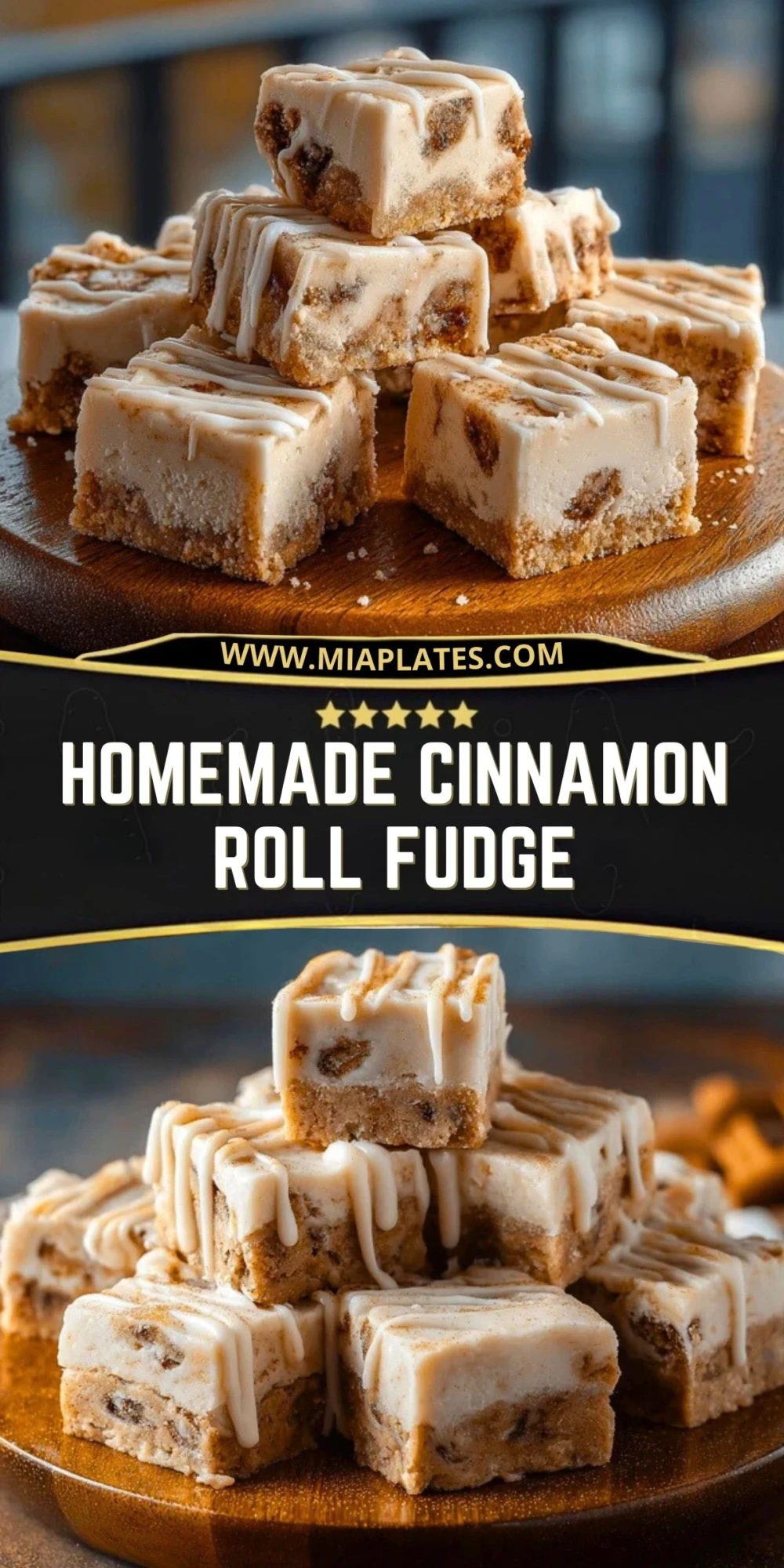 Homemade Cinnamon Roll Fudge (2)