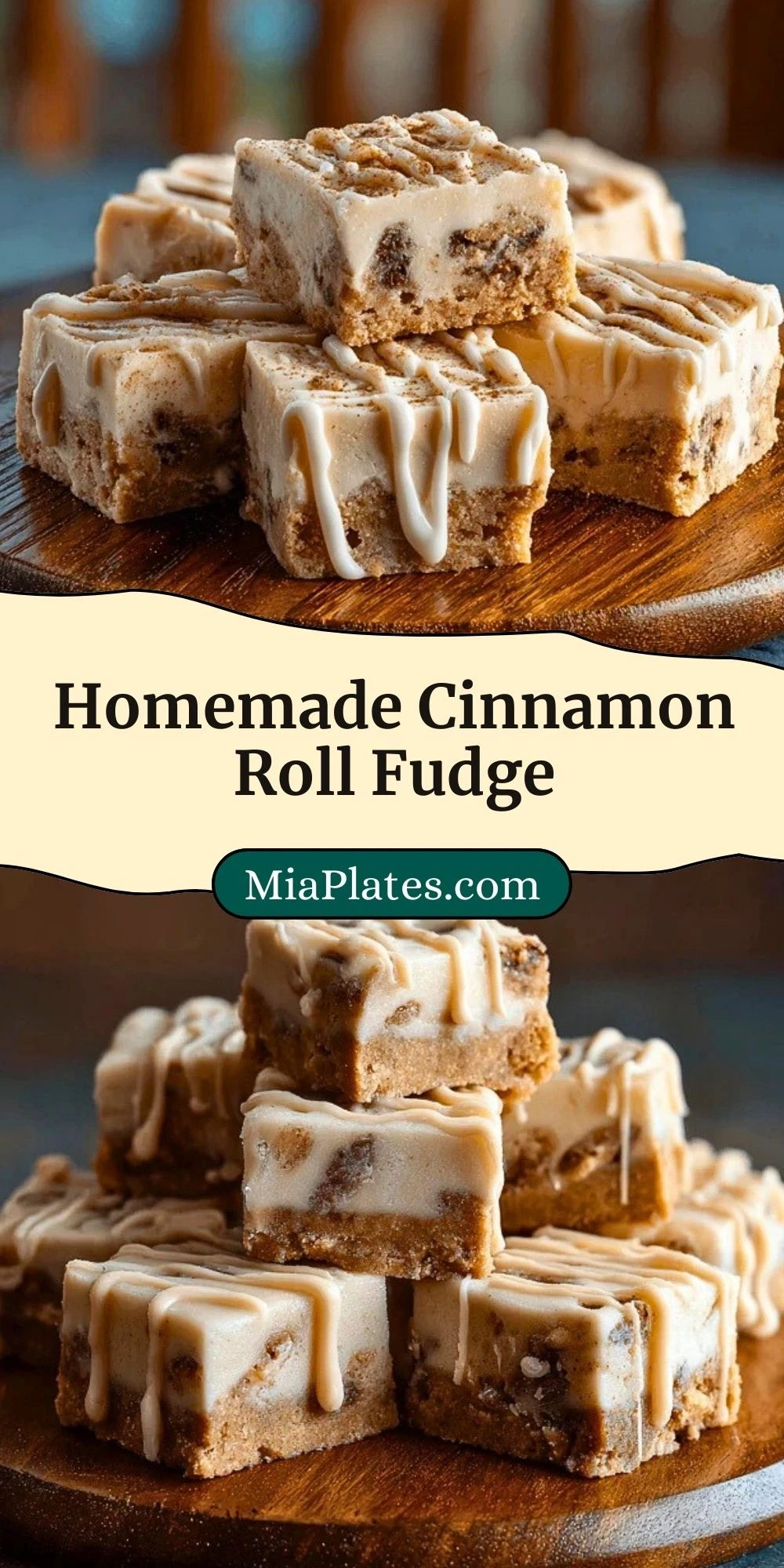 Homemade Cinnamon Roll Fudge (3)
