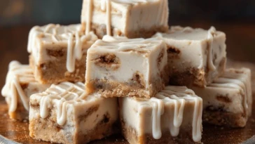 Homemade Cinnamon Roll Fudge