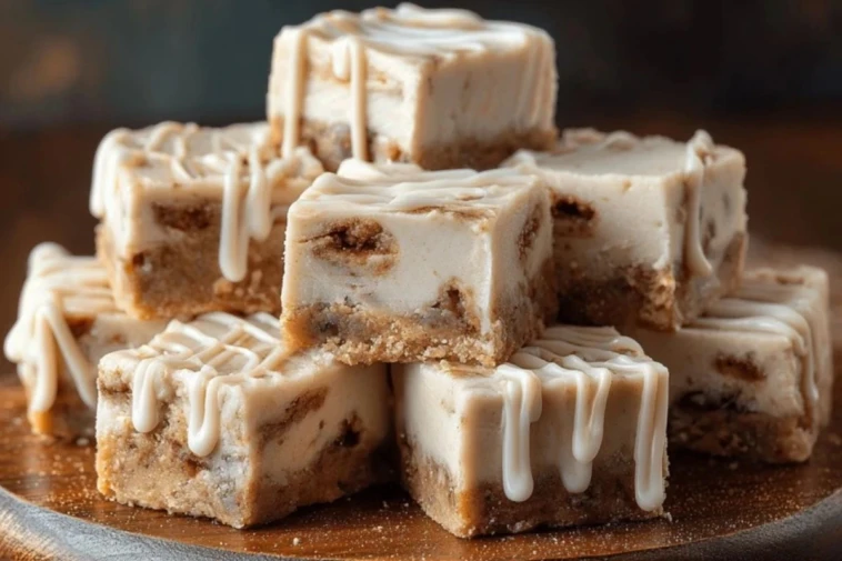 Homemade Cinnamon Roll Fudge