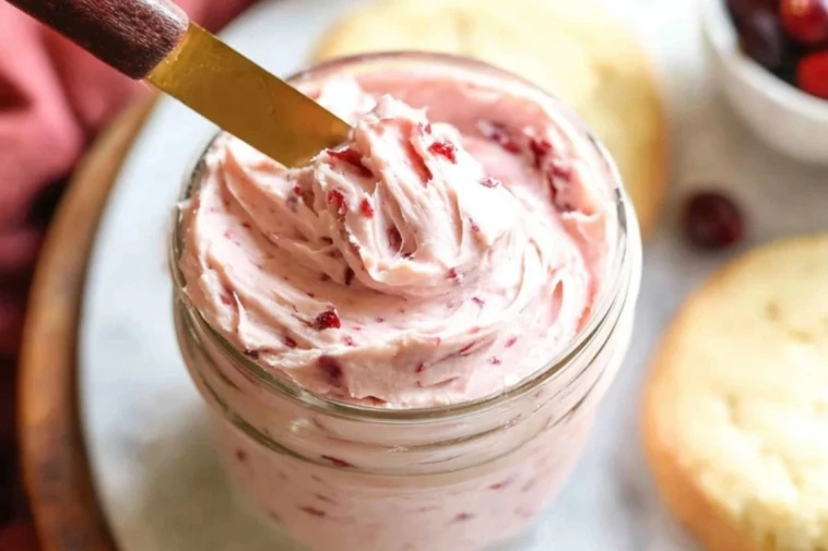 Homemade Cranberry Honey Butter