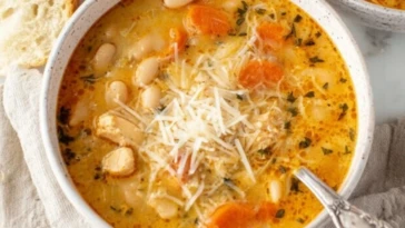 Creamy Chicken White Bean Soup
