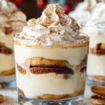 Eggnog Tiramisu Cups