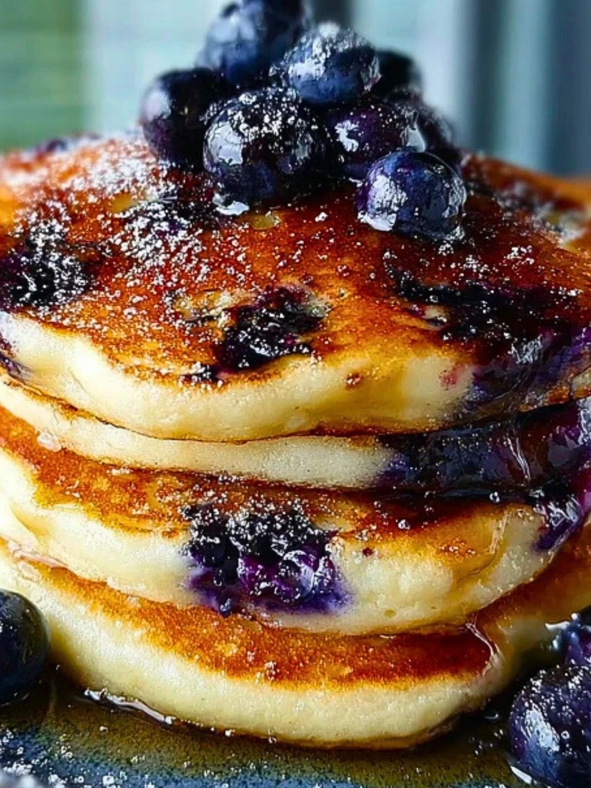 Fluffiest Blueberry Pancakes (1)