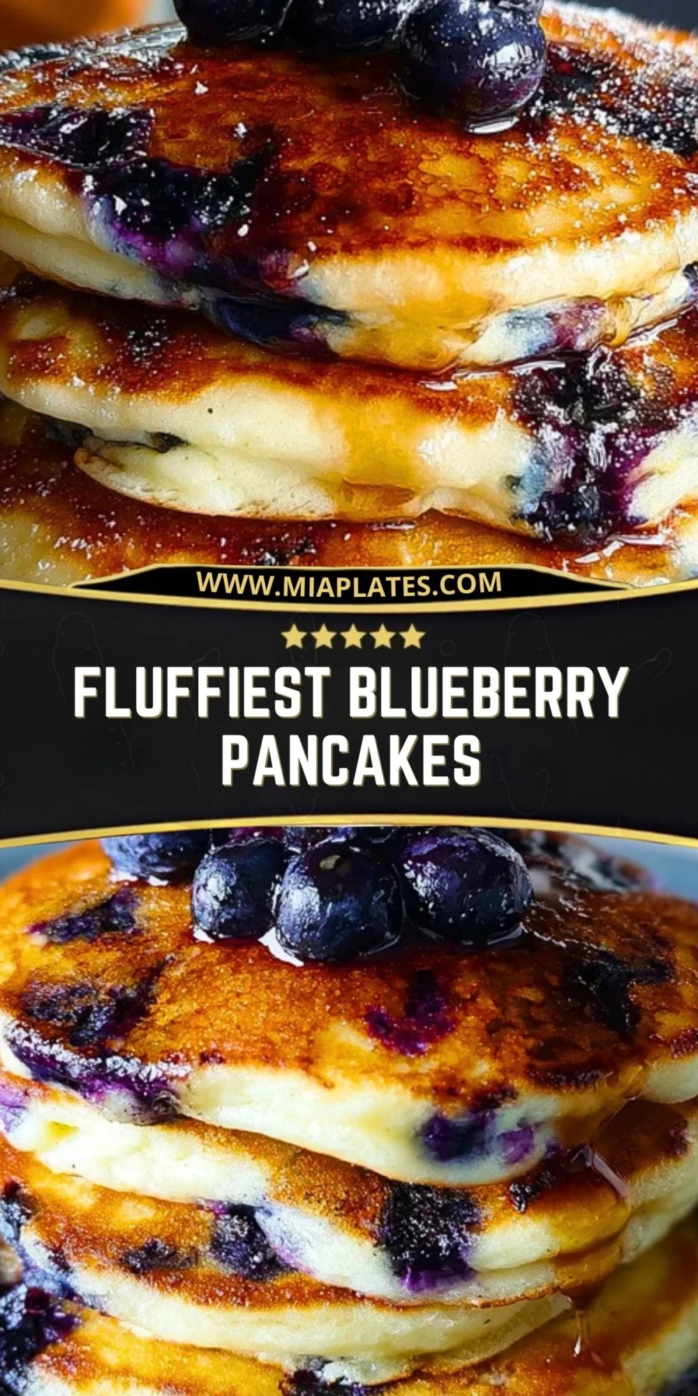 Fluffiest Blueberry Pancakes (2)