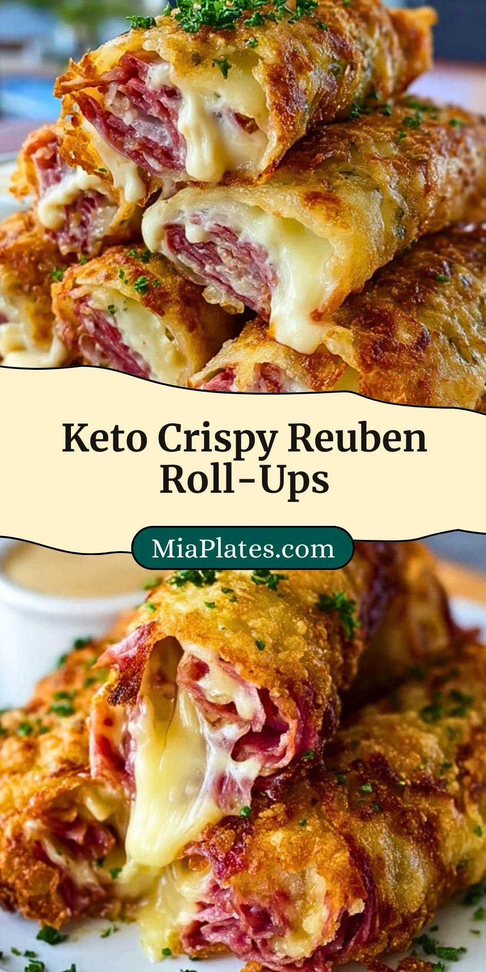 Keto Crispy Reuben Roll-Ups (3)