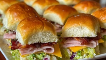 Chopped Club Sliders