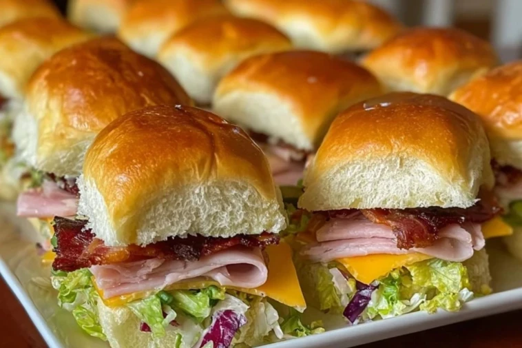 Chopped Club Sliders