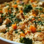 Healthy Chicken and Rice Casserole