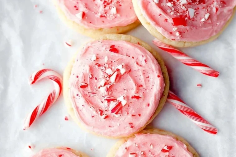 Peppermint Sugar Cookies