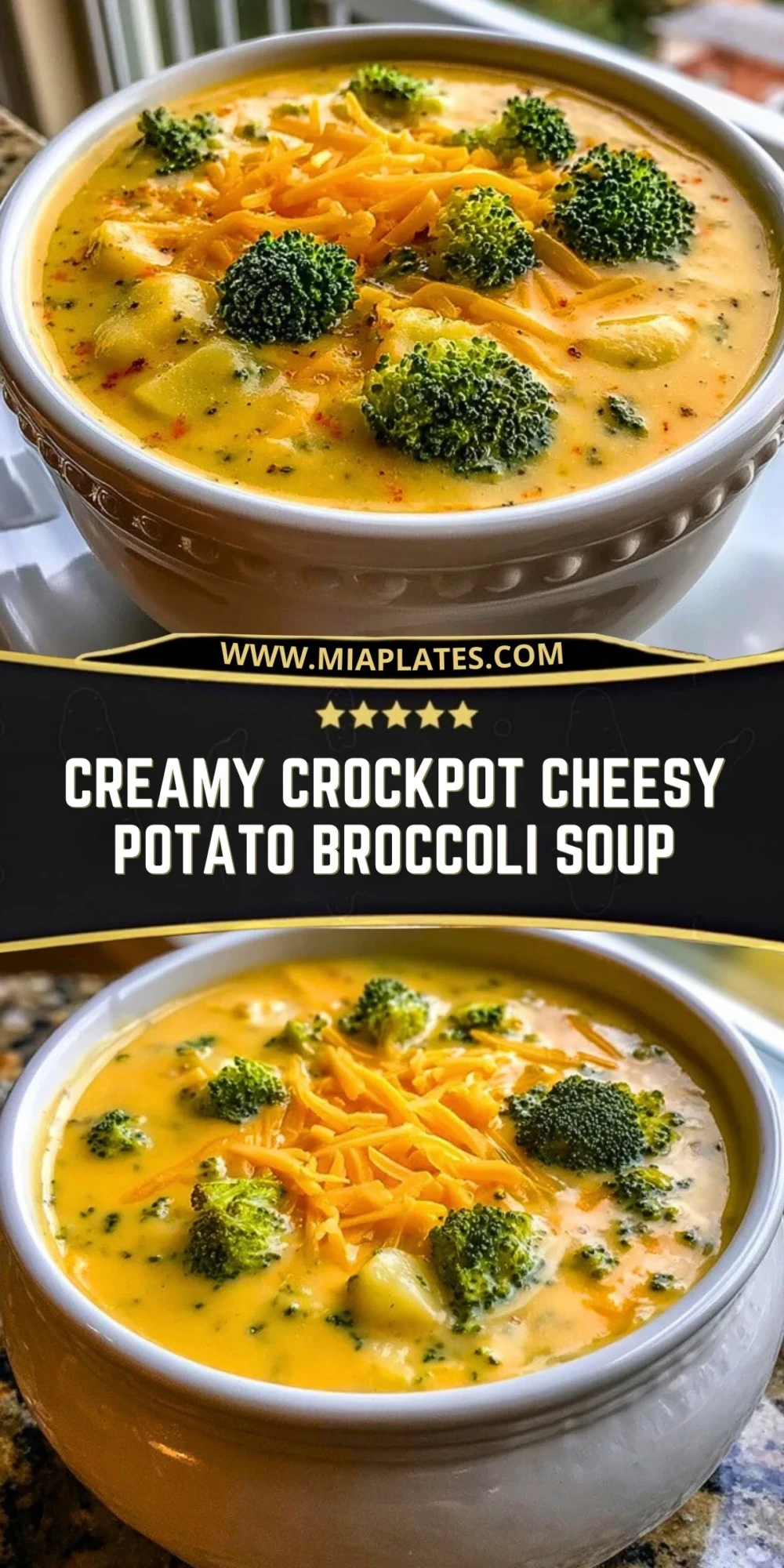 Creamy Crockpot Cheesy Potato Broccoli Soup (2)