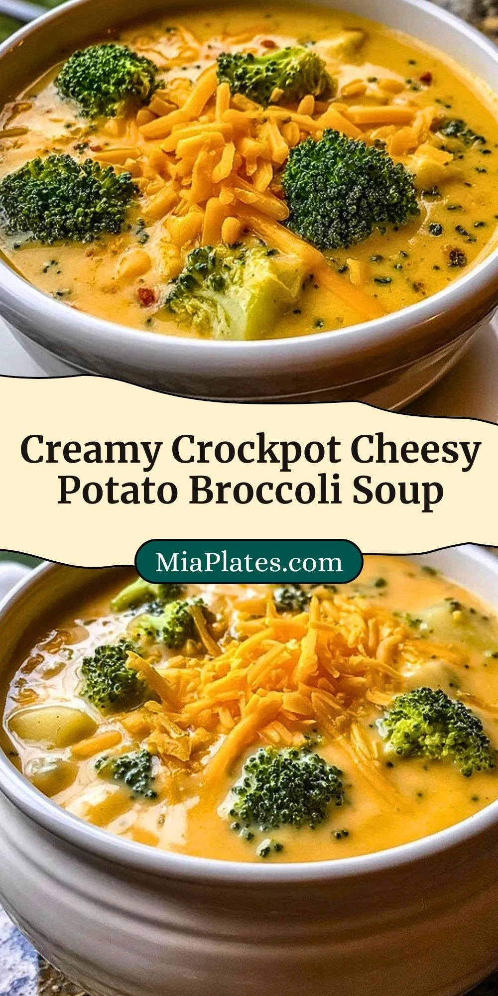 Creamy Crockpot Cheesy Potato Broccoli Soup (3)
