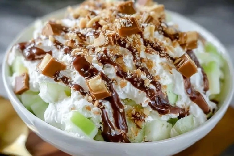 Easy Snicker Apple Salad (2)