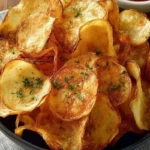Homemade Air Fryer Potato Chips