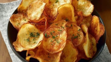 Homemade Air Fryer Potato Chips