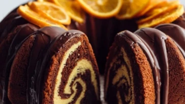 Chocolate Orange Bundt Cake