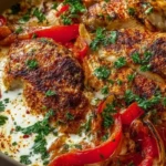 Turkish Chicken with Creamy White Sauce
