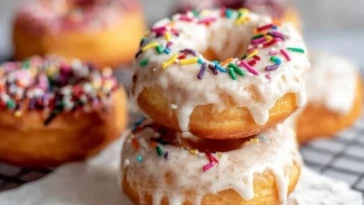 Quick and Easy Vegan Donuts