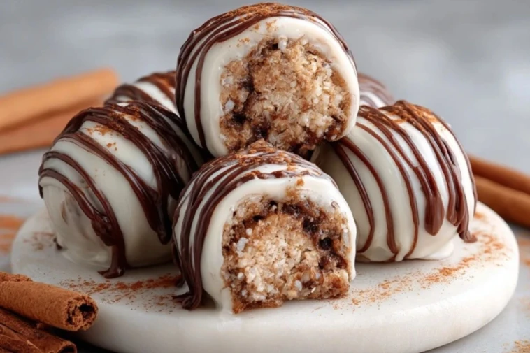 No-Bake Cinnamon Roll Truffles