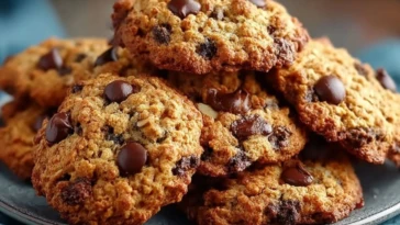 Protein Packed Oatmeal Breakfast Cookies