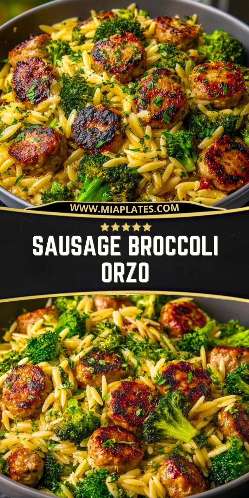 Sausage Broccoli Orzo (3)