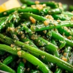 Savory Garlic Butter Green Beans