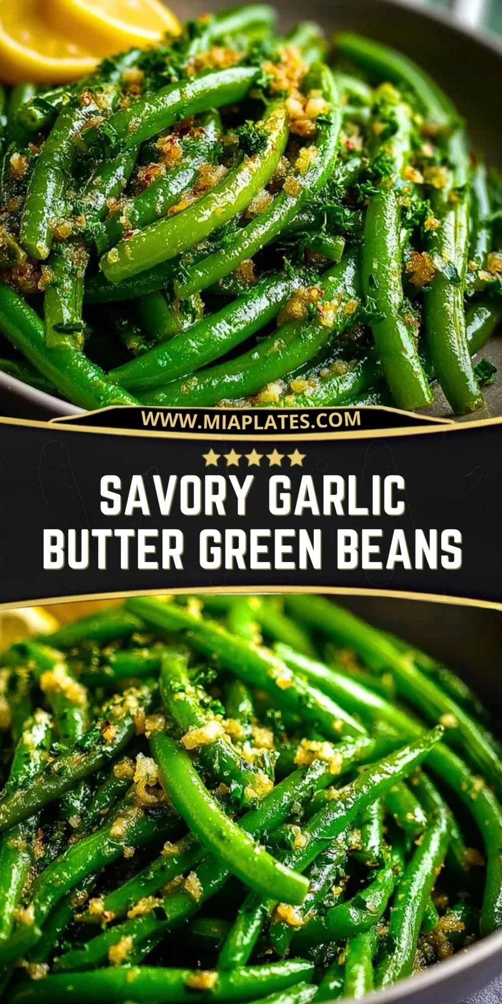 Savory Garlic Butter Green Beans (2)