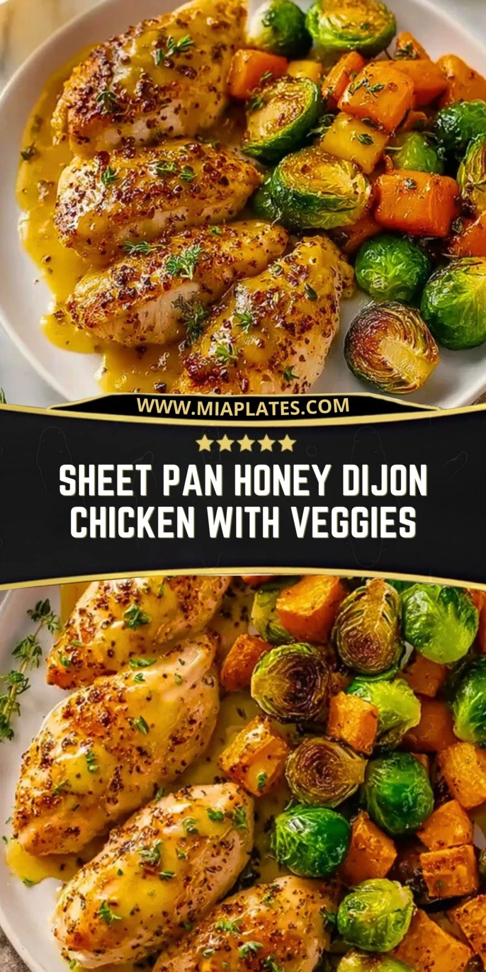 Sheet Pan Honey Dijon Chicken with Veggies (2)