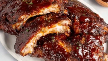 Slow Cooker BBQ Baby Back Ribs