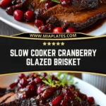 Slow Cooker Cranberry Glazed Brisket (2)